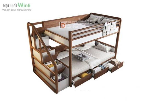 giường ngủ thông minh cho phòng nhỏ