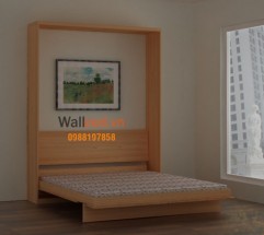 Giường ngủ thông minh gỗ tự nhiên