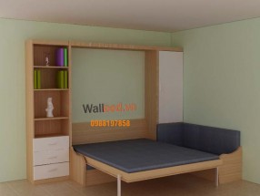 Giường tủ sofa chữ L WBT8