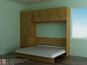 Giường kết hợp tủ gỗ MFC WBT24
